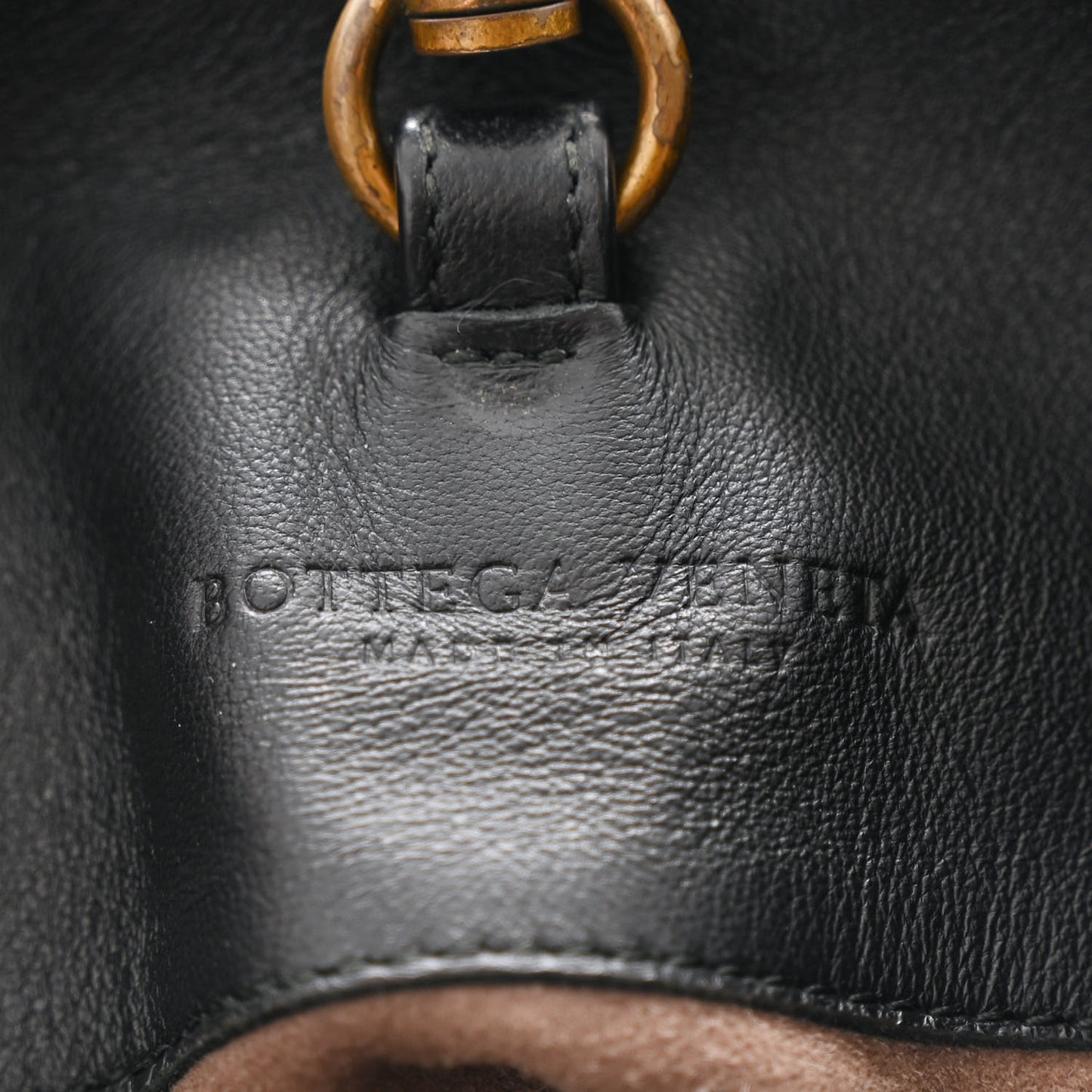 Nappa Intrecciato New Ball Hobo Black
