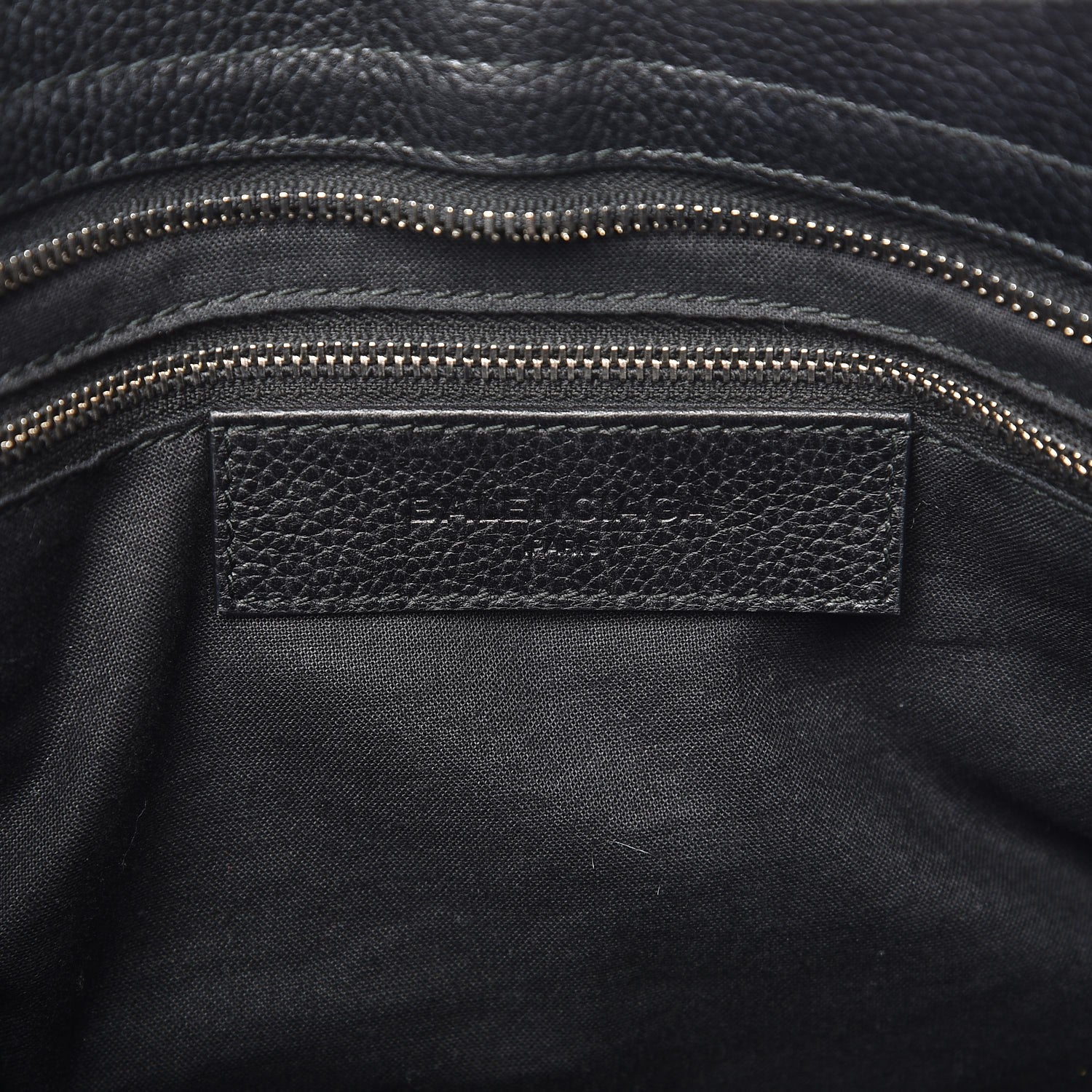 Balenciaga Vibrato Calfskin Classic Silver Hardware City Black 7 of 11