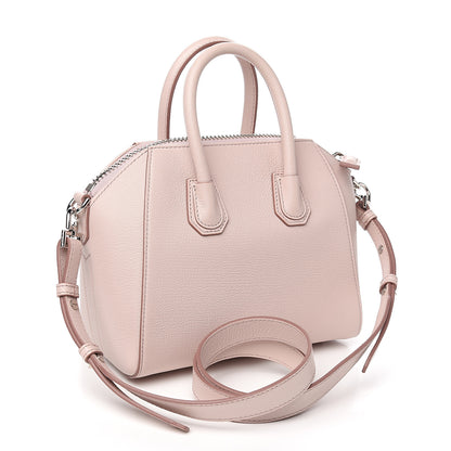 Givenchy Sugar Goatskin Mini Antigona Pale Pink 2 of 9