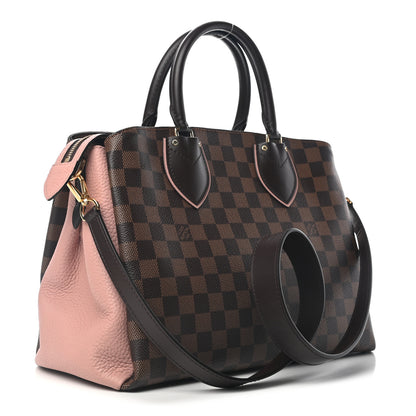 Louis Vuitton Cuir Taurillon Damier Ebene Normandy Magnolia 2 of 5