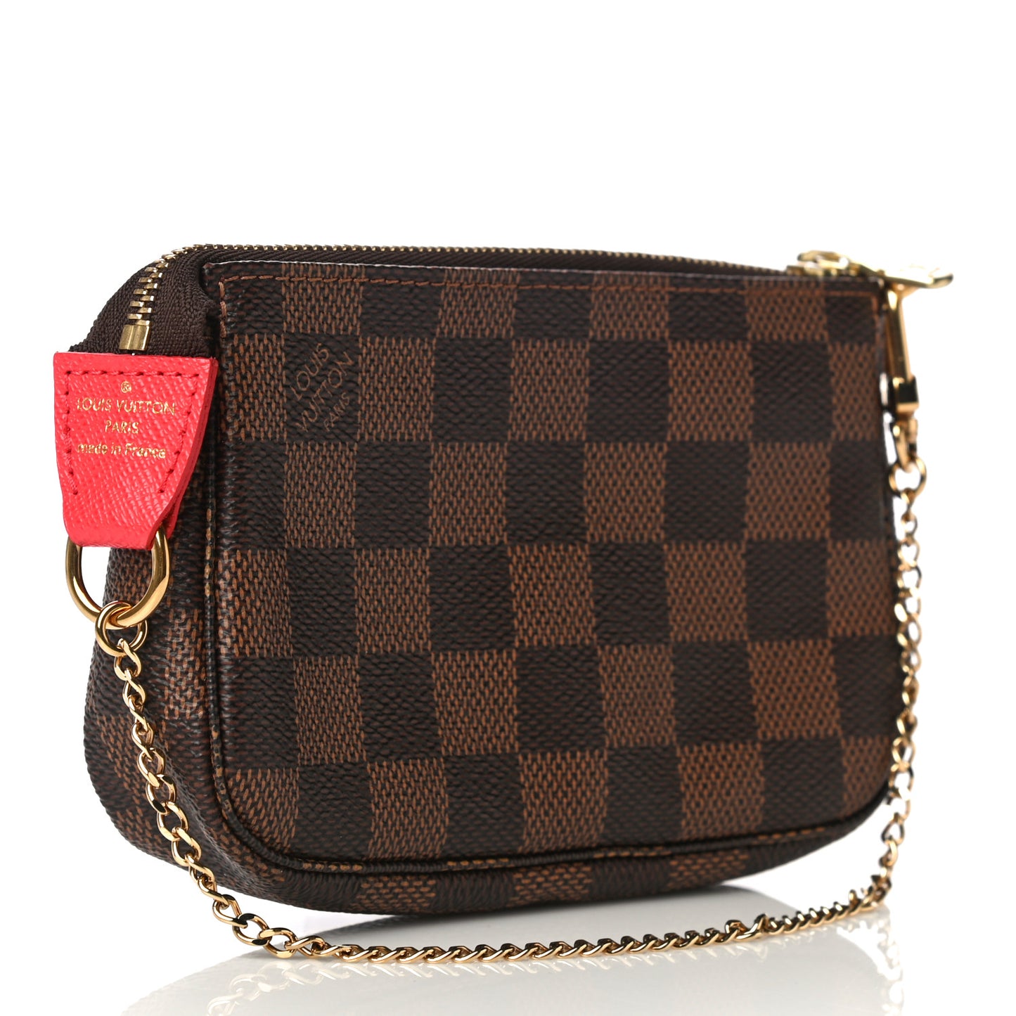 Damier Ebene 2016 Christmas Animation Mini Pochette Accessories