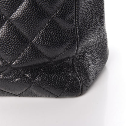 Chanel Caviar Quilted Grand Shopping Tote GST Black 22 of 24