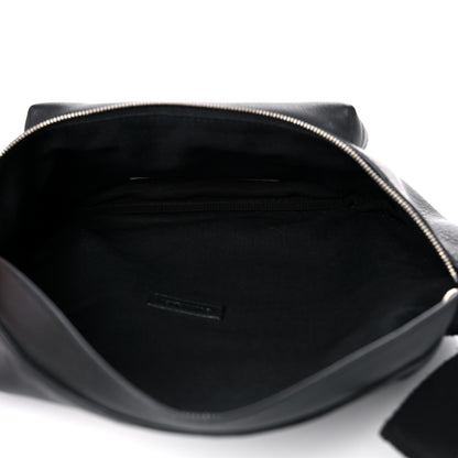 Balenciaga Calfskin Everyday Logo Belt Bag Black 5 of 9