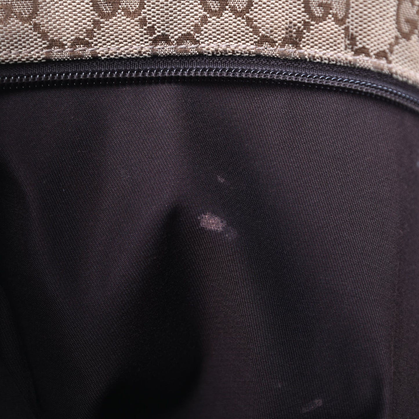 Monogram Web Medium Flat Messenger Bag Brown