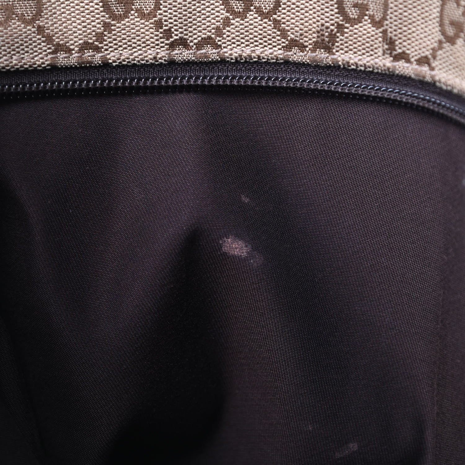 Gucci Monogram Web Medium Flat Messenger Bag Brown 13 of 14