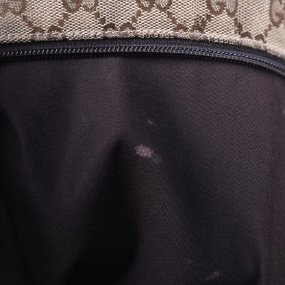 Gucci Monogram Web Medium Flat Messenger Bag Brown 13 of 14