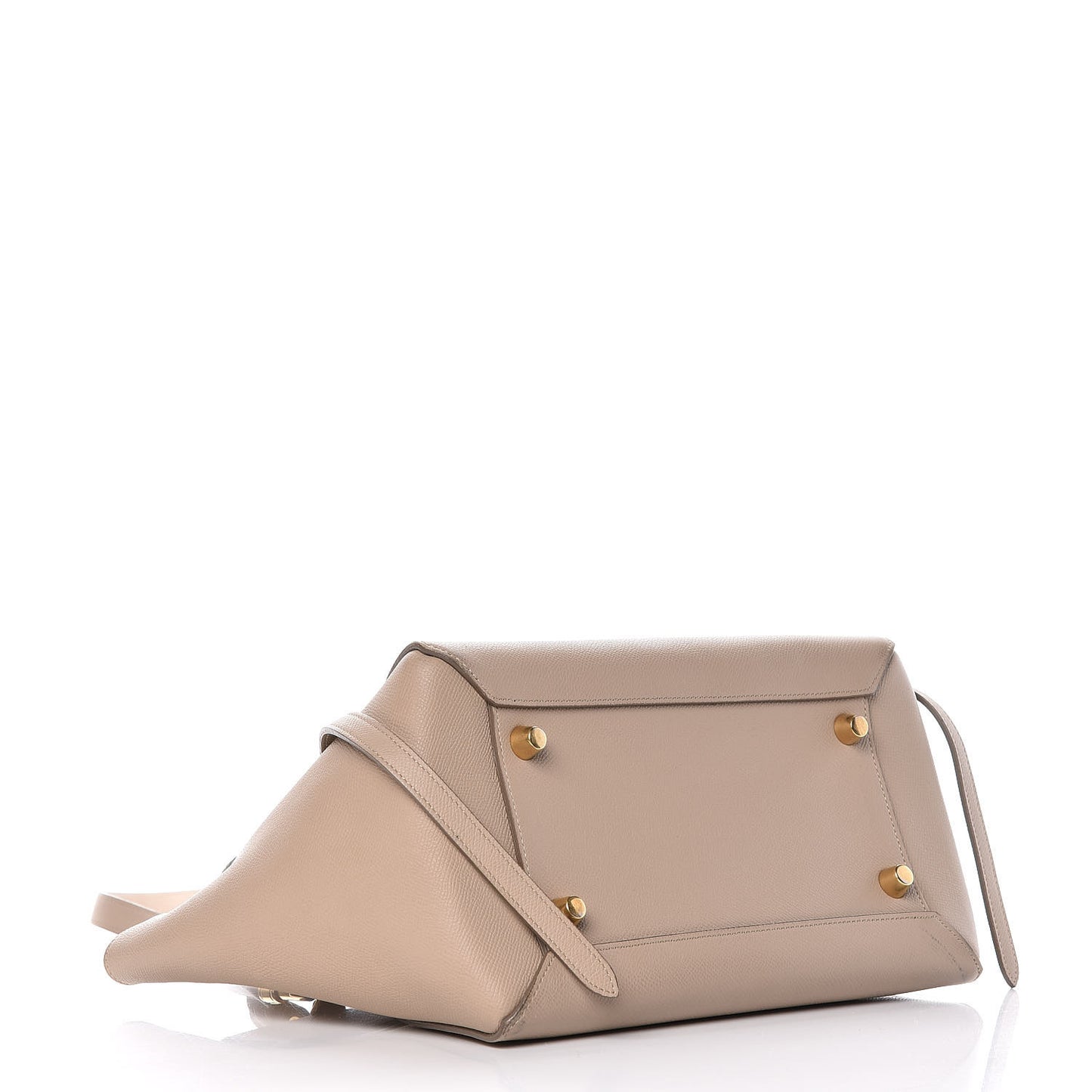 Grained Calfskin Mini Belt Bag Light Taupe