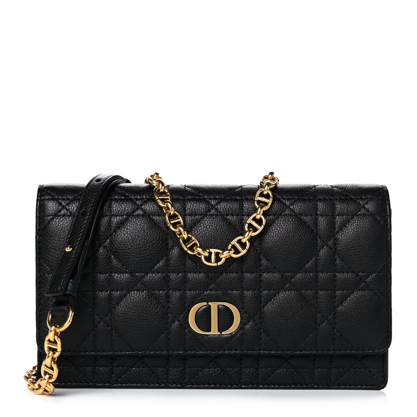 Supple Calfskin Caro Belt Bag Black