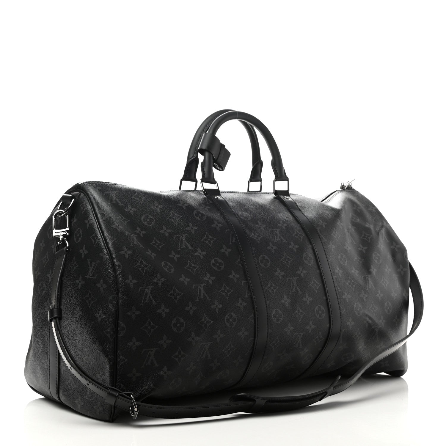 Louis Vuitton Monogram Eclipse Keepall Bandouliere 55 3 of 10