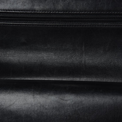 Chanel Lambskin Quilted Medium Double Flap Black 13 of 13