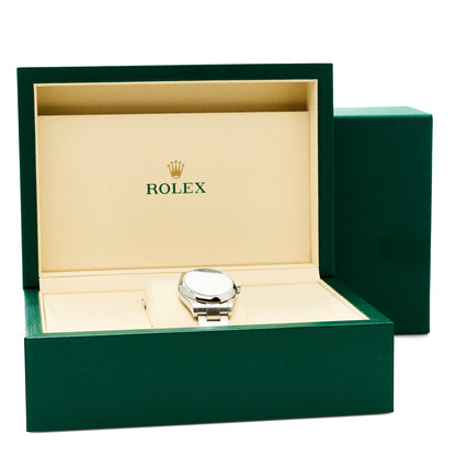Rolex Stainless Steel 31mm Oyster Perpetual Watch Pistachio 277200 5 of 5