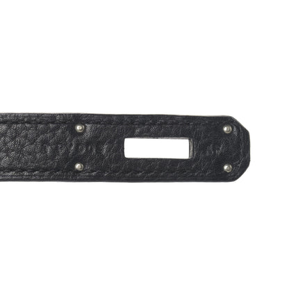 Hermes Taurillon Clemence Jypsiere 28 Black 7 of 9