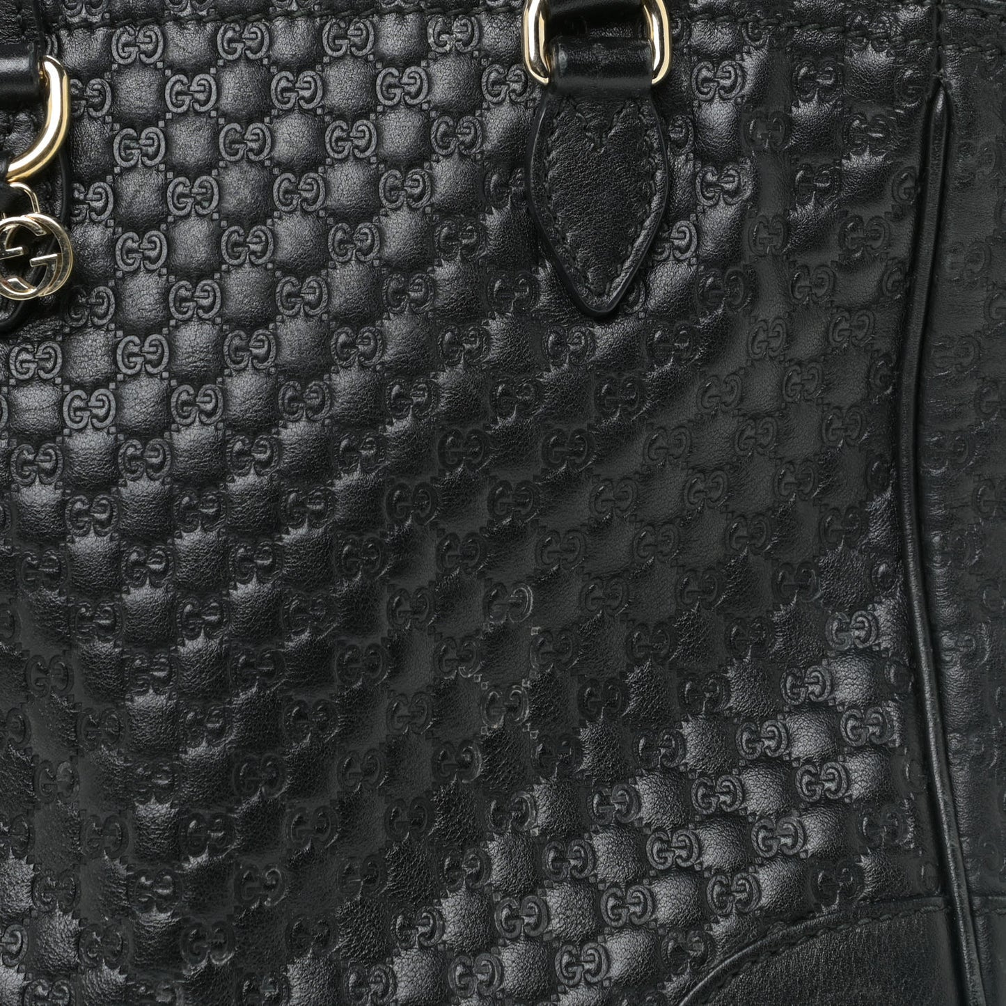 Microguccissima Small Bree Tote Black