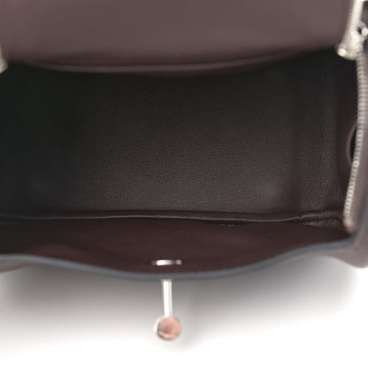 Hermes Swift Mini Lindy 20 Rouge Sellier 5 of 9