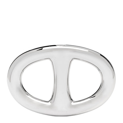 Hermes Palladium Chaine D'Ancre Scarf Ring 1 of 3