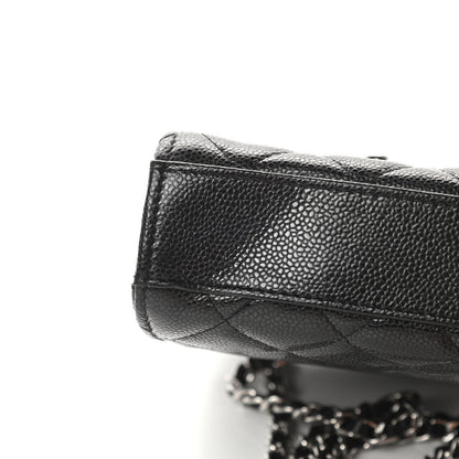 Chanel Caviar Quilted Classic Phone Holder Black 12 of 12