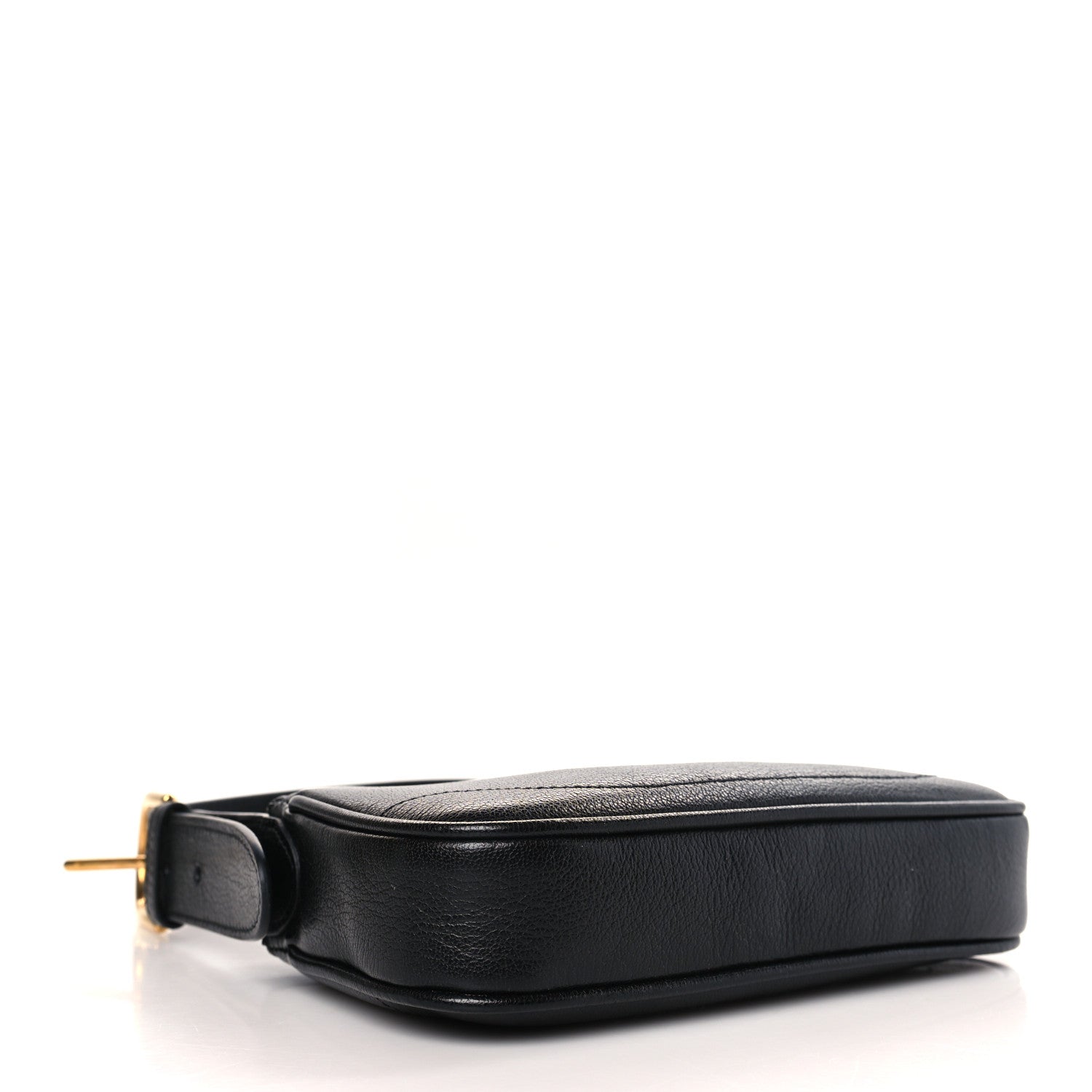 Gucci Goatskin Mini Aphrodite Shoulder Bag Black 4 of 9