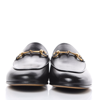 Gucci Calfskin Womens Jordaan Loafers 38 Black 2 of 10