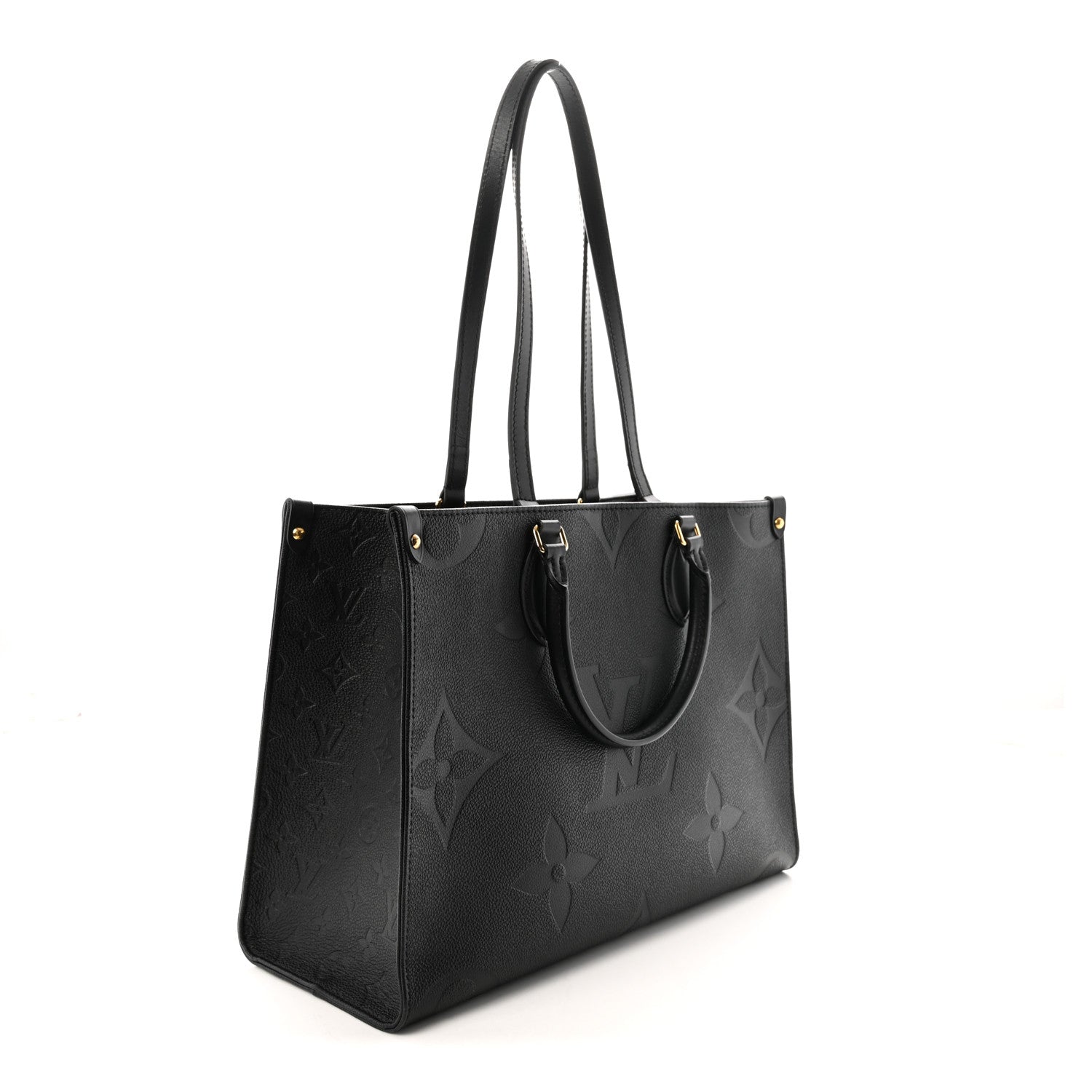 Louis Vuitton Empreinte Monogram Giant Onthego MM Black 3 of 9