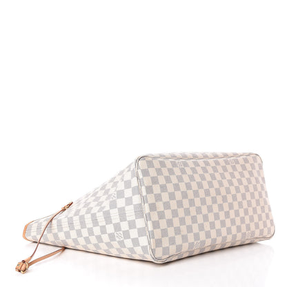 Louis Vuitton Damier Azur Neo Neverfull GM Rose Ballerine 5 of 14