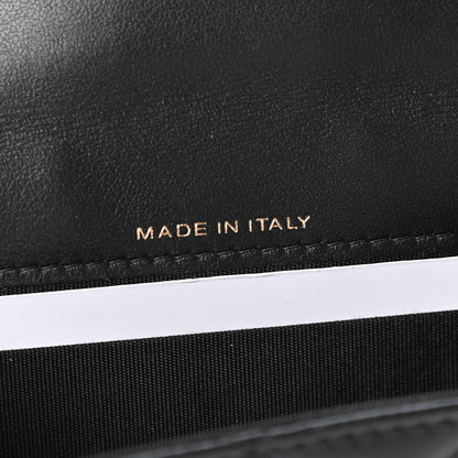 Chanel Lambskin Quilted Card Holder with Chain Black 7 of 12