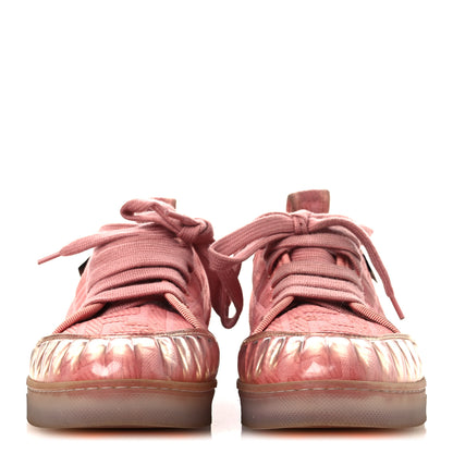 Fendi Corda FF Promenade Low Top Sneakers 36.5 Pink 3 of 15