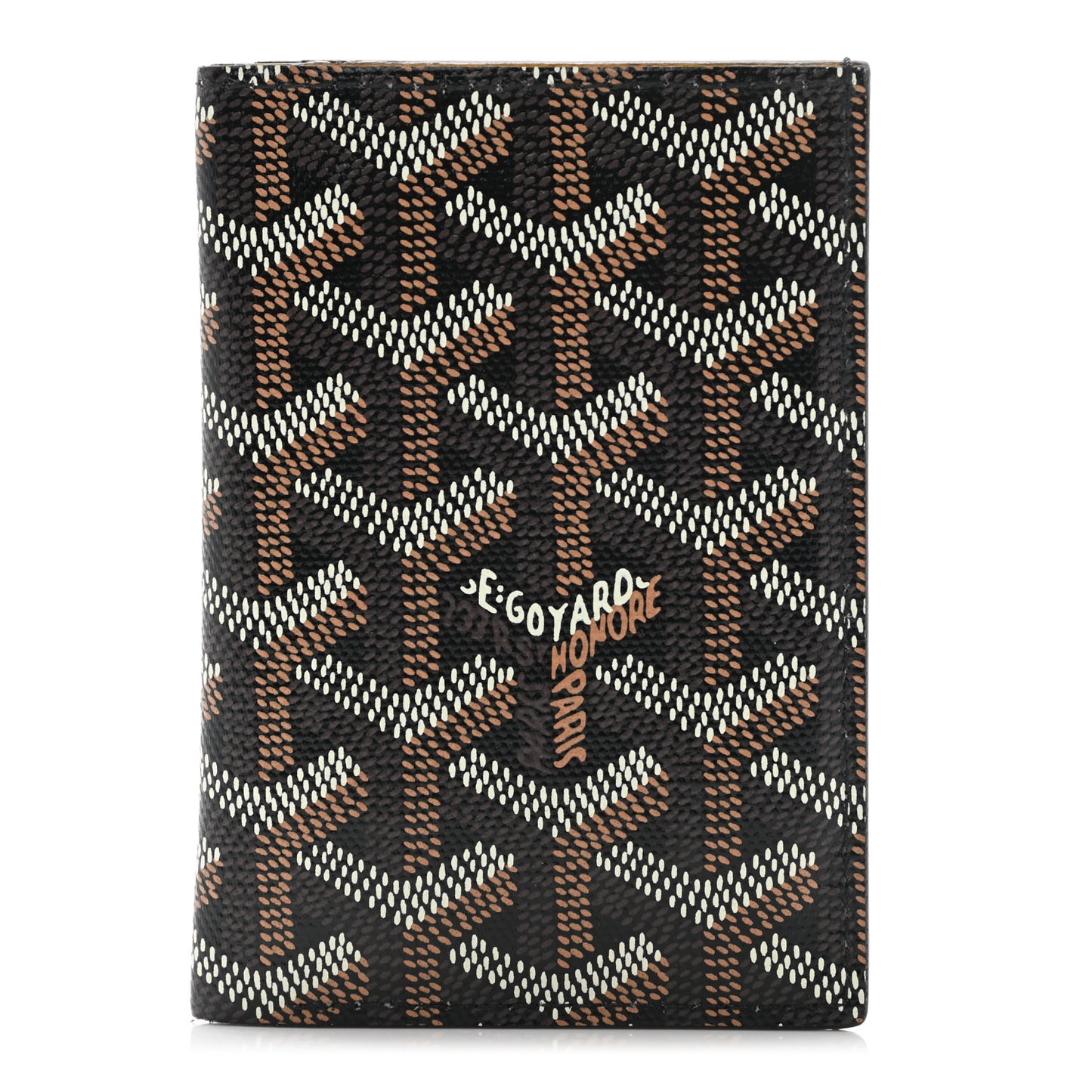 Goyardine Saint Pierre Card Holder Black