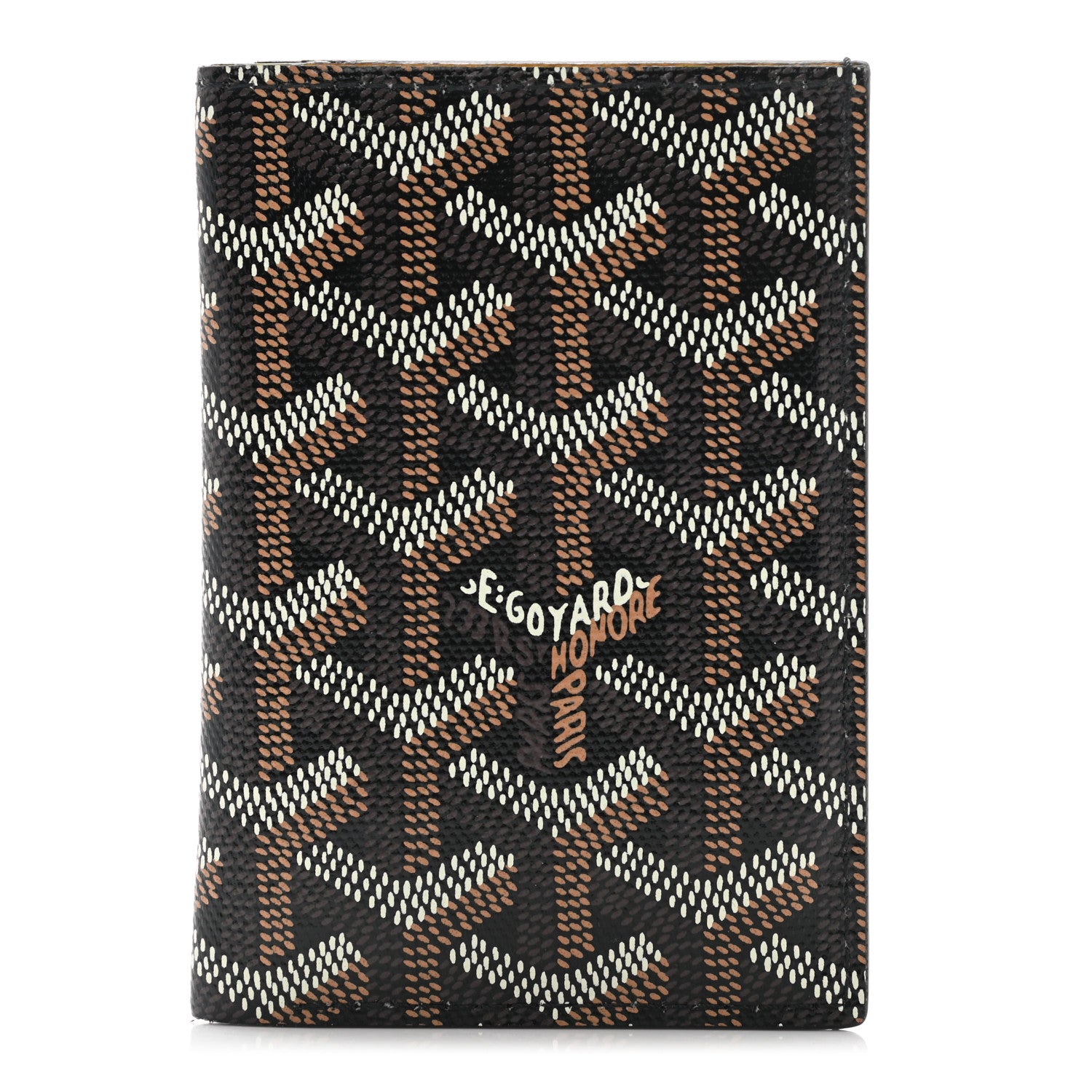 Goyard Goyardine Saint Pierre Card Holder Black 1 of 6