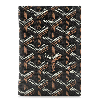 Goyard Goyardine Saint Pierre Card Holder Black 1 of 6