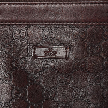 Gucci Guccissima GG Messenger Bag Chocolate 8 of 15