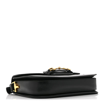Gucci Azalea Calfskin Horsebit 1955 Shoulder Bag Black 4 of 11