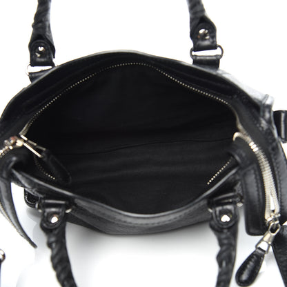Balenciaga Agneau Giant 12 Silver Hardware Mini City Black 5 of 10