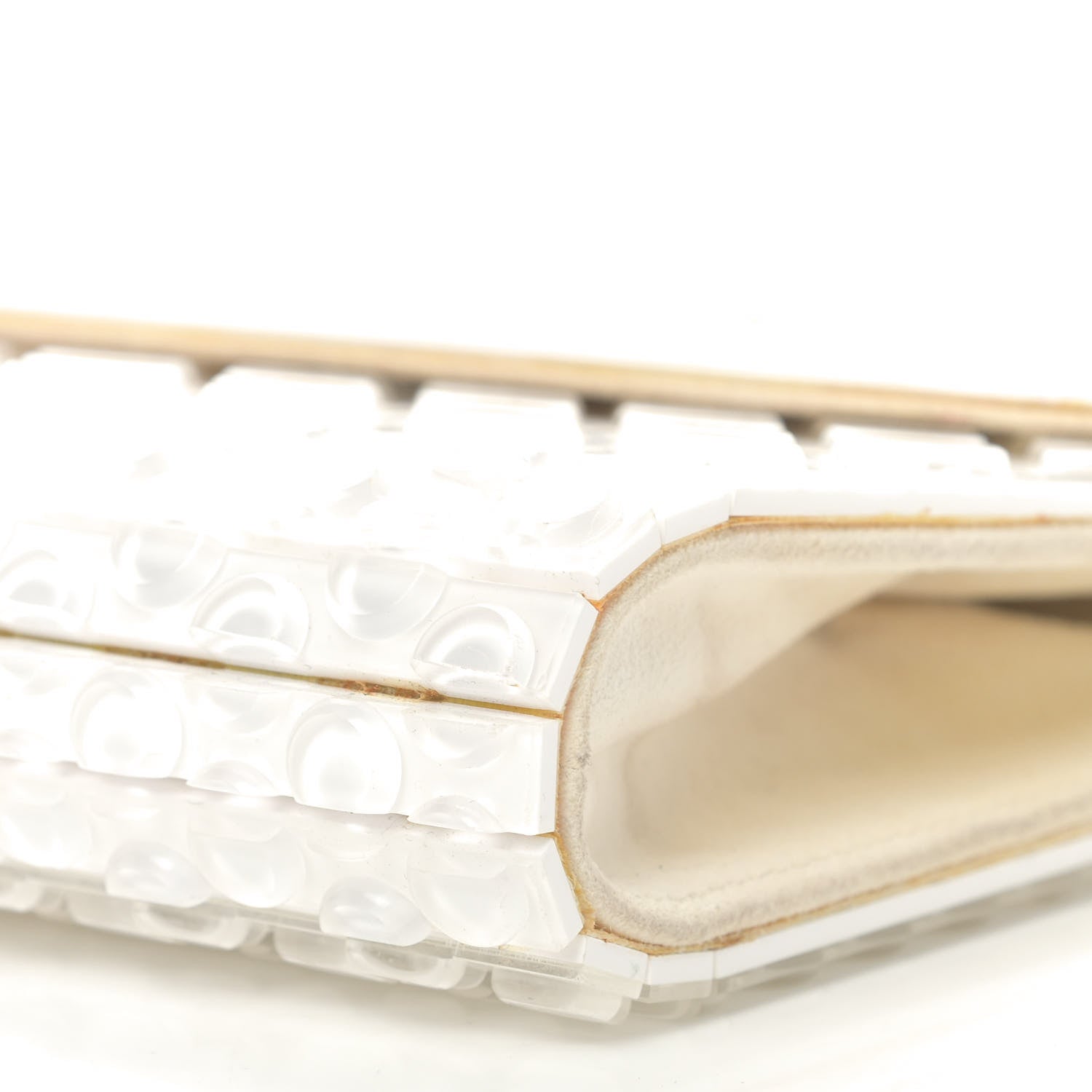 Jimmy Choo Acrylic Bubblewrap Candy Clutch White 8 of 13