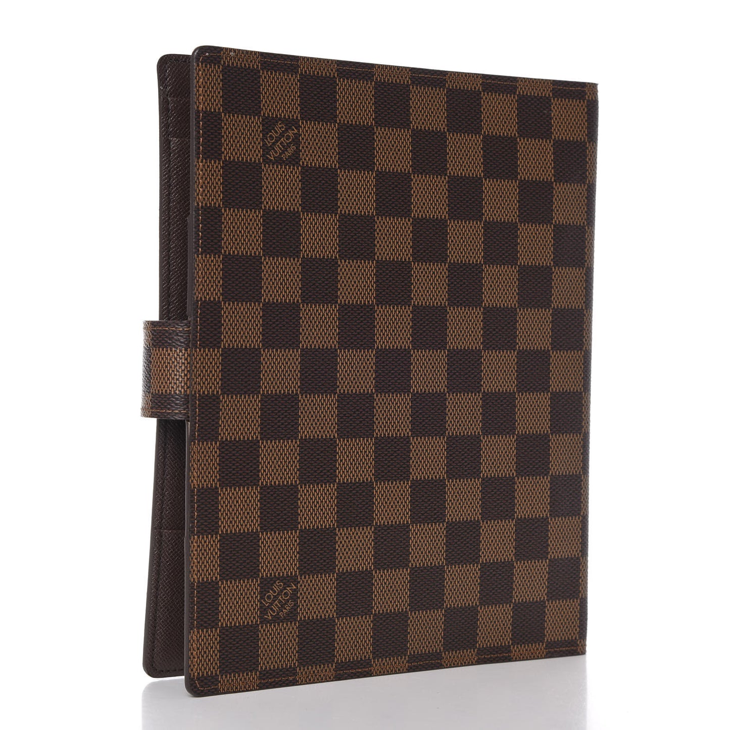 Damier Ebene Large Ring Agenda Cover