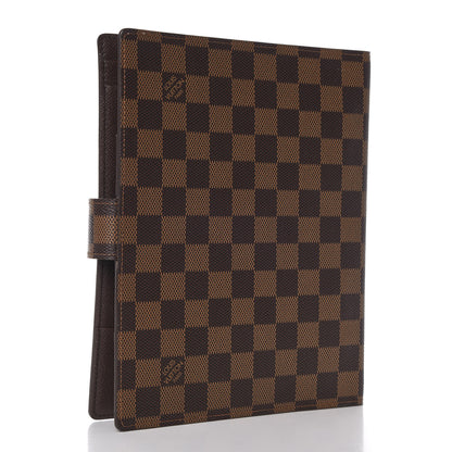 Louis Vuitton Damier Ebene Large Ring Agenda Cover 3 of 8