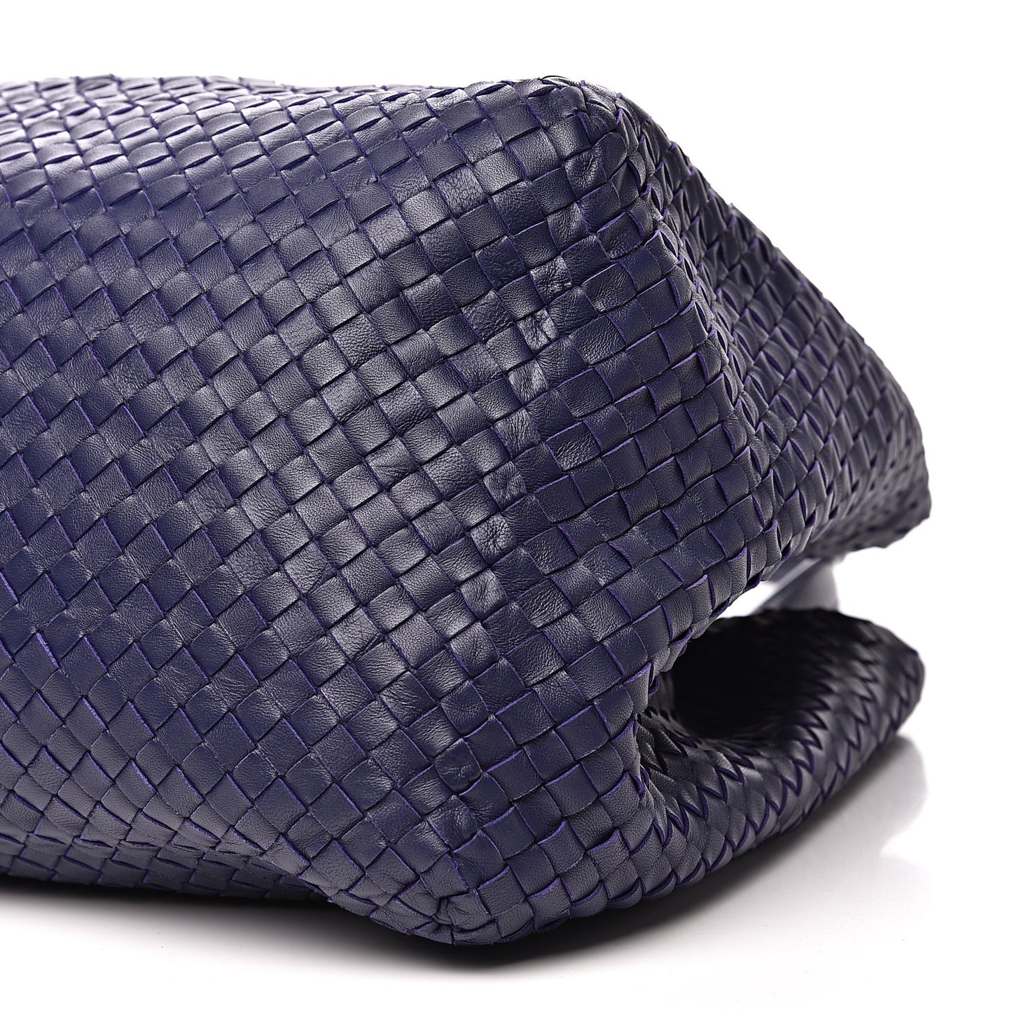 Nappa Intrecciato Large Seamless Tote Atlantic