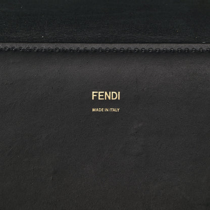 Fendi Vitello King Plexiglass Medium Fendi Sunshine Shopper Tote Black 6 of 12