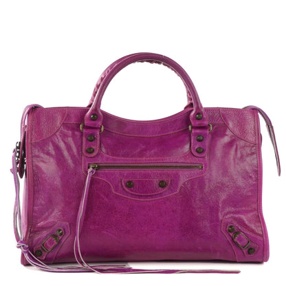 Balenciaga Chevre Classic Hardware City Magenta 1 of 14