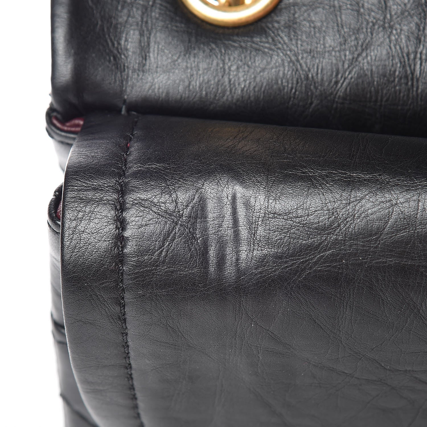 Chanel Aged Calfskin Quilted 2.55 Reissue 225 Flap Black 10 of 16