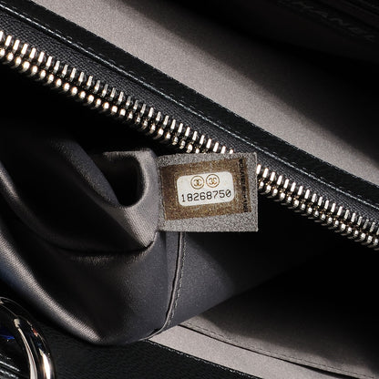 Chanel Caviar Grand Shopping Tote GST Dark Grey 12 of 15