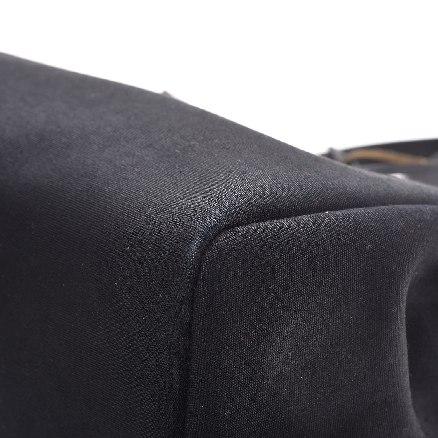 Hermes Toile Vache Calfskin Herbag 30 PM Backpack Black 9 of 13