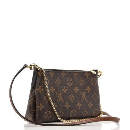 Louis Vuitton Monogram Pallas Clutch Black 3 of 8