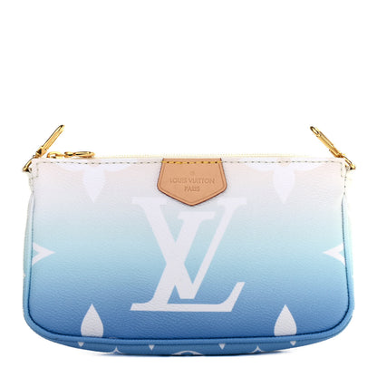 Louis Vuitton Monogram Giant By The Pool Multi Pochette Accessories Mini Pochette Blue 1 of 4