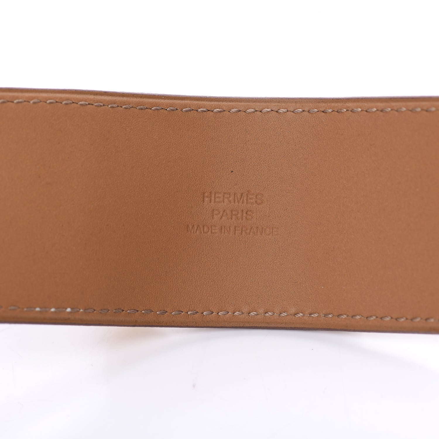 Hermes Barenia Collier de Chien CDC Bracelet S Fauve 4 of 6