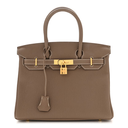 Hermes Togo Birkin 30 Etoupe 1 of 13