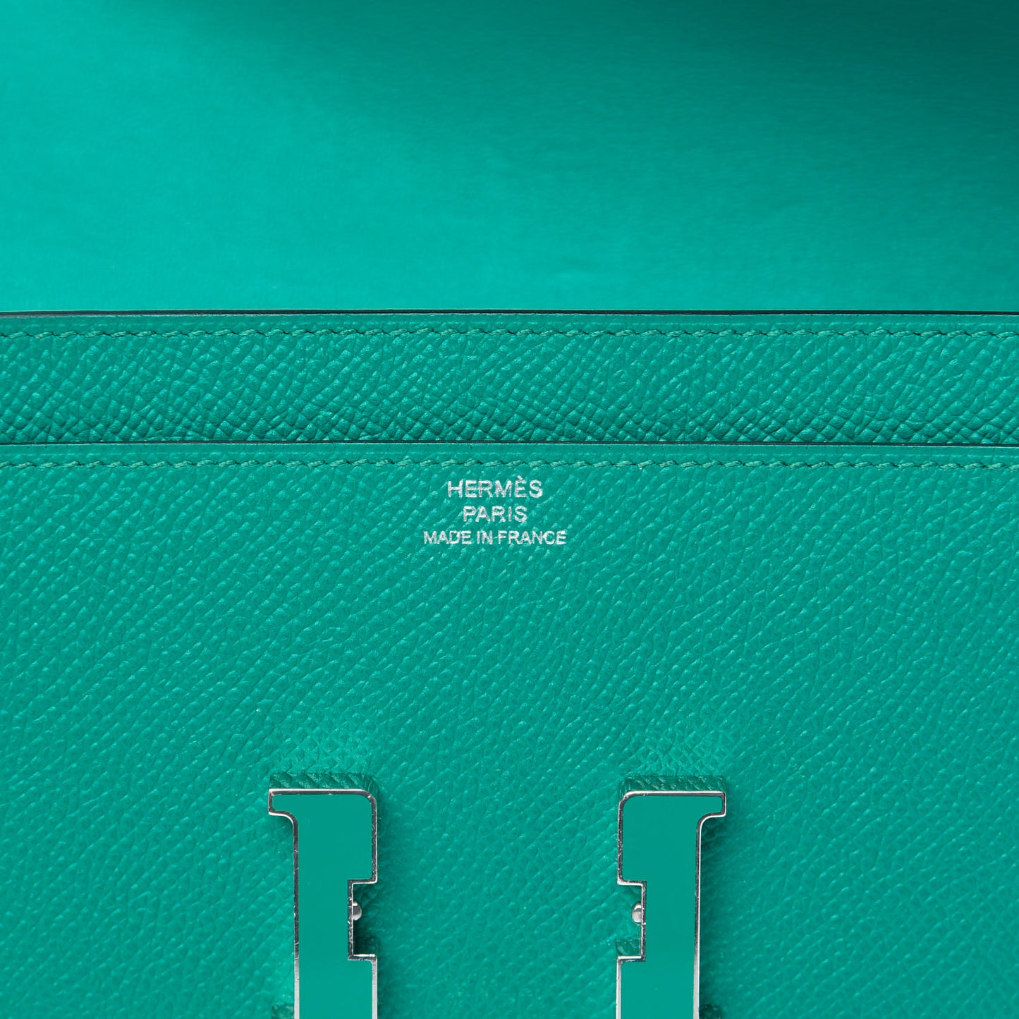 Epsom Constance Long Wallet Bleu Paon