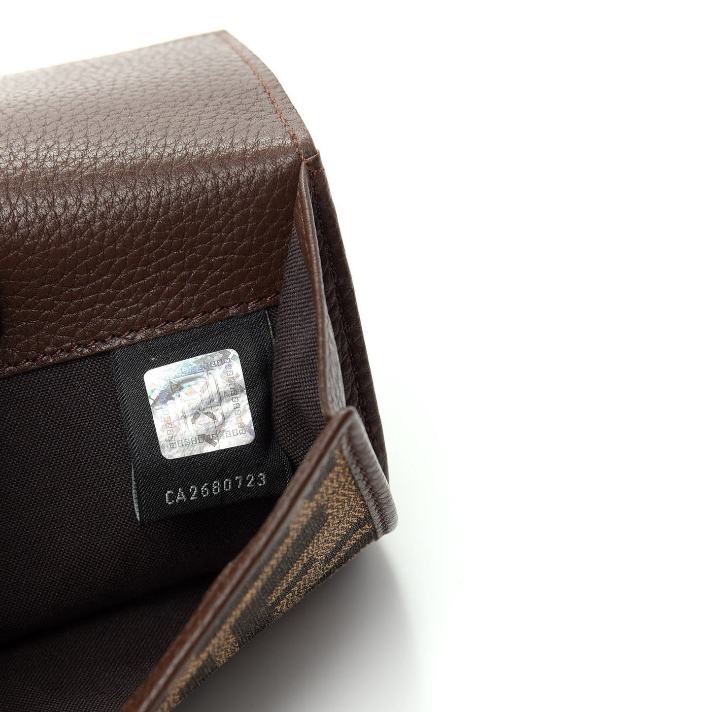 Zucca Vitello Continental Wallet Tobacco
