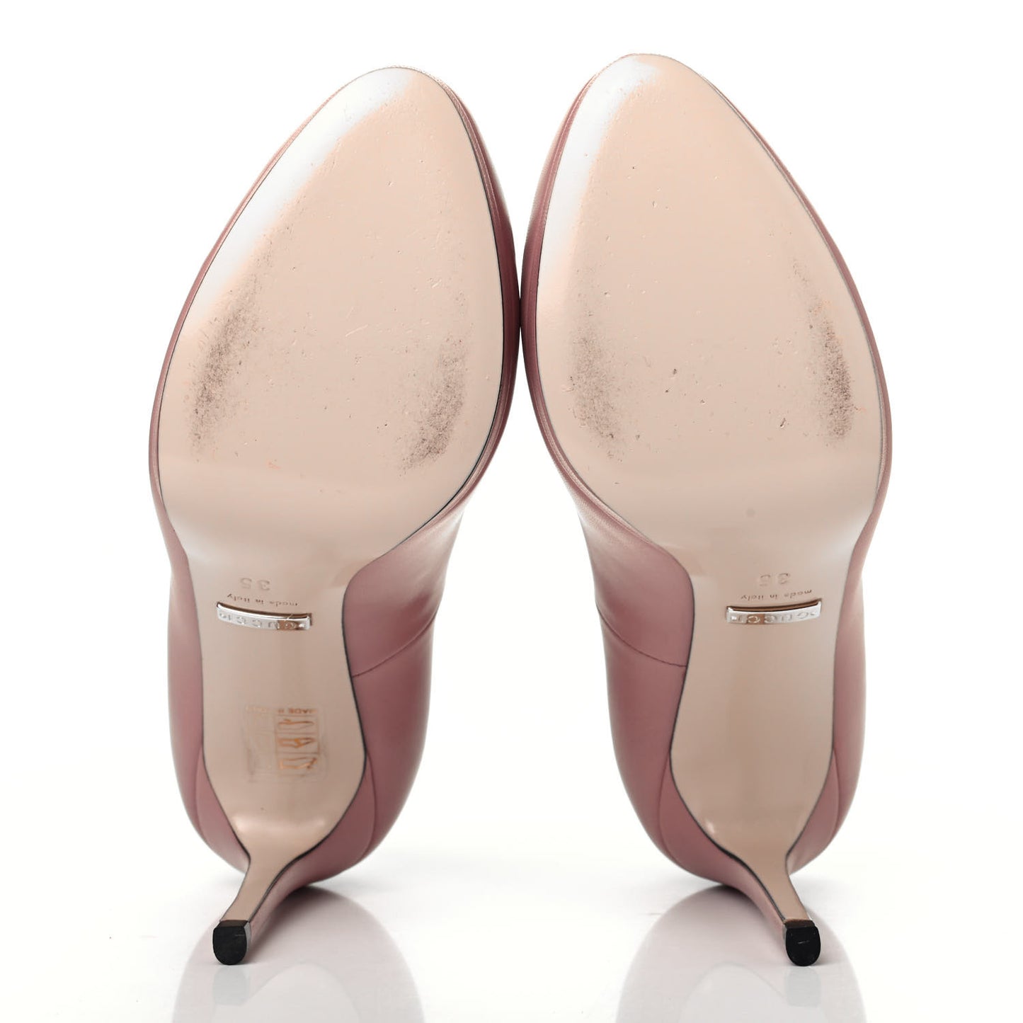 Malaga Kid Horsebit Pumps 35 Carmine Rose