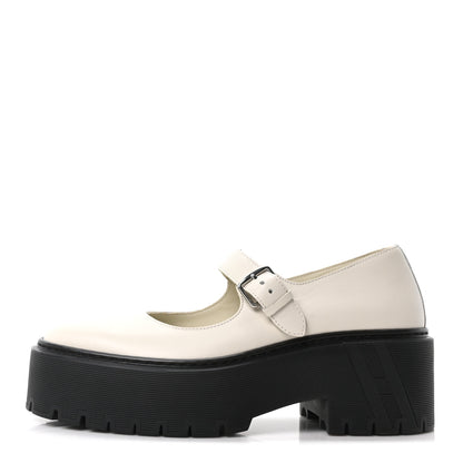 Hermes Calfskin Hoxton Oxford 38 Beige Glaise 1 of 10