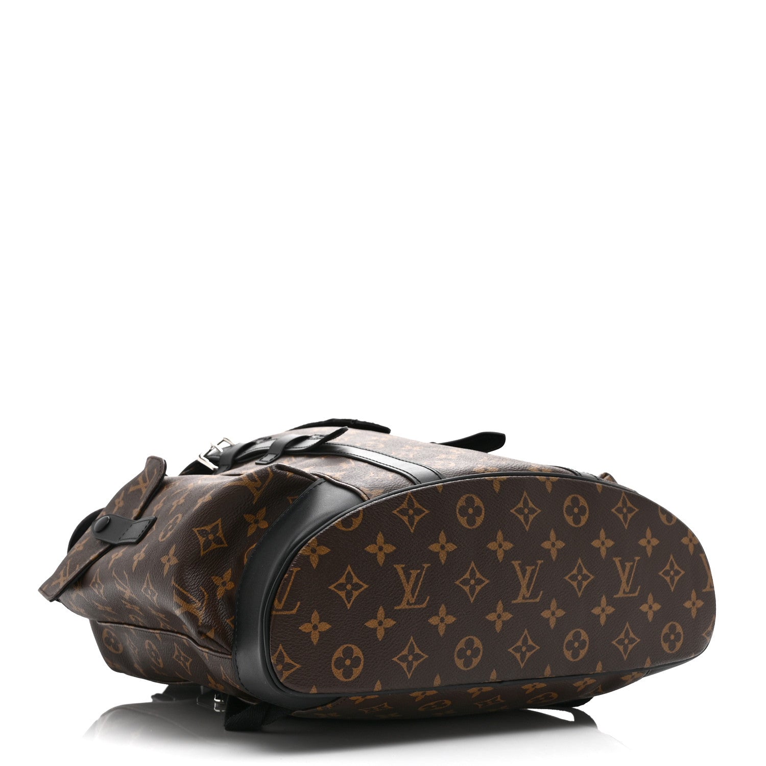 Louis Vuitton Monogram Macassar Christopher MM Backpack 4 of 9